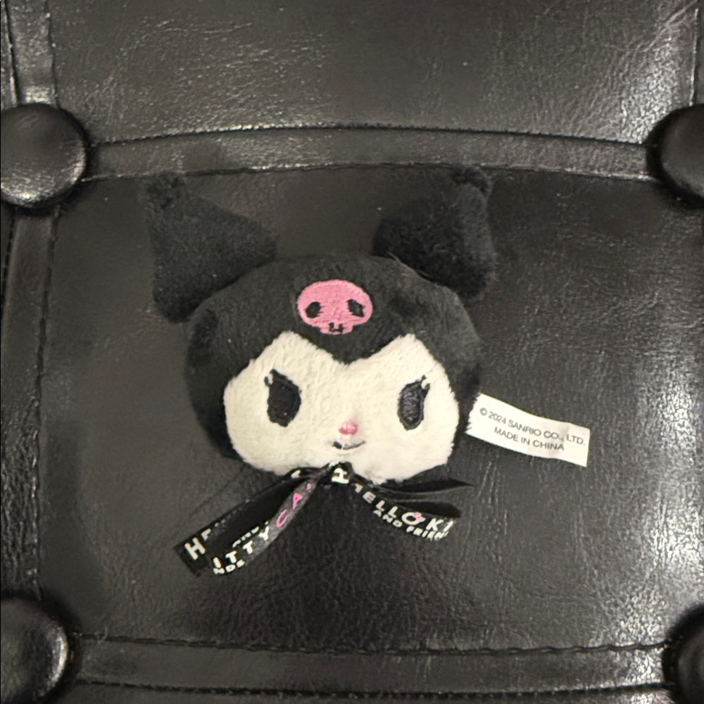 Hello Kitty & Friends Kuromi Plush Hair Clip From Hello Kitty Cafe Las Vegas